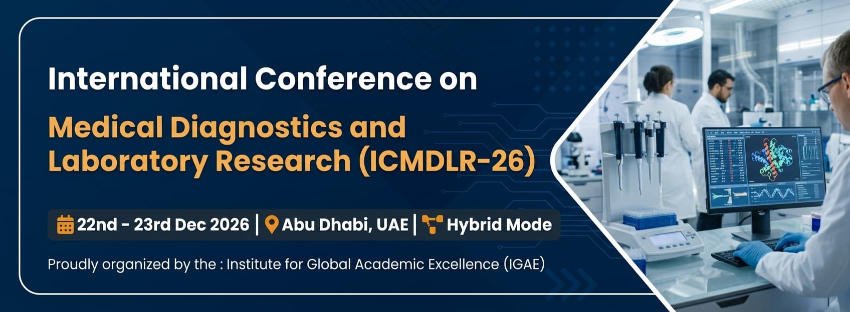 International Conference on Medical Diagnostics and Laboratory Research (ICMDLR-2026)