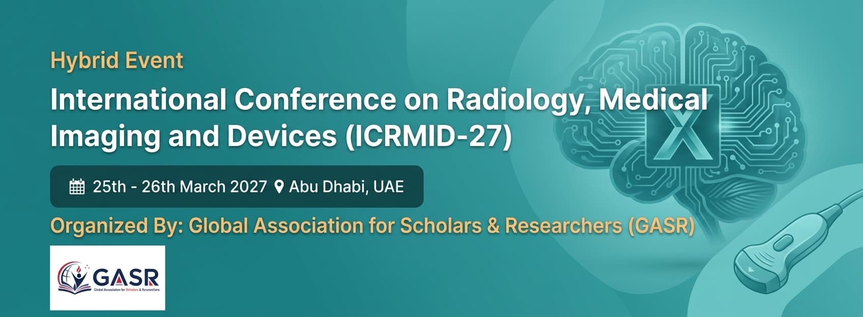 International Conference on Radiology, Medical Imaging and Devices (ICRMID-27)