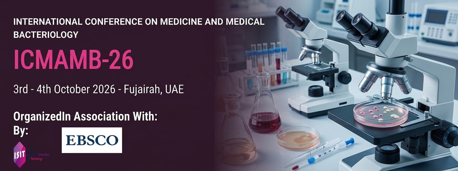 International Conference on Medicine and Medical Bacteriology (ICMAMB-26)