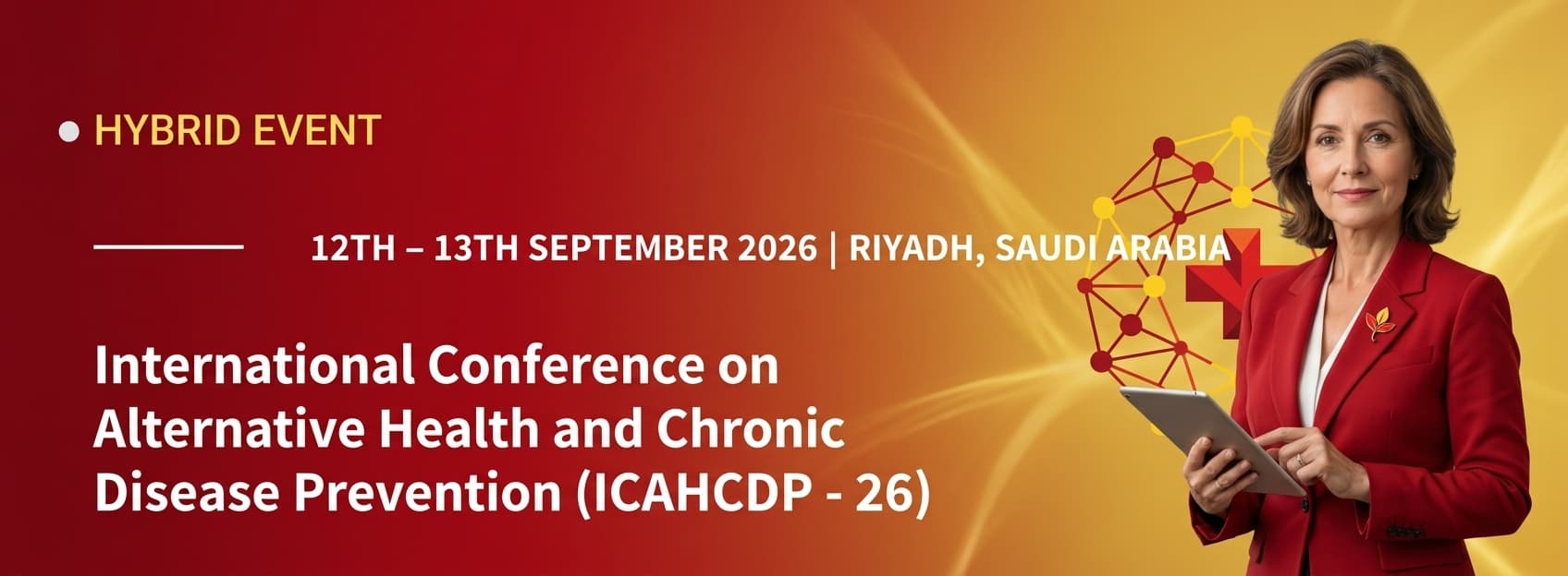 International Conference on Alternative Health and Chronic Disease Prevention (ICAHCDP - 26)