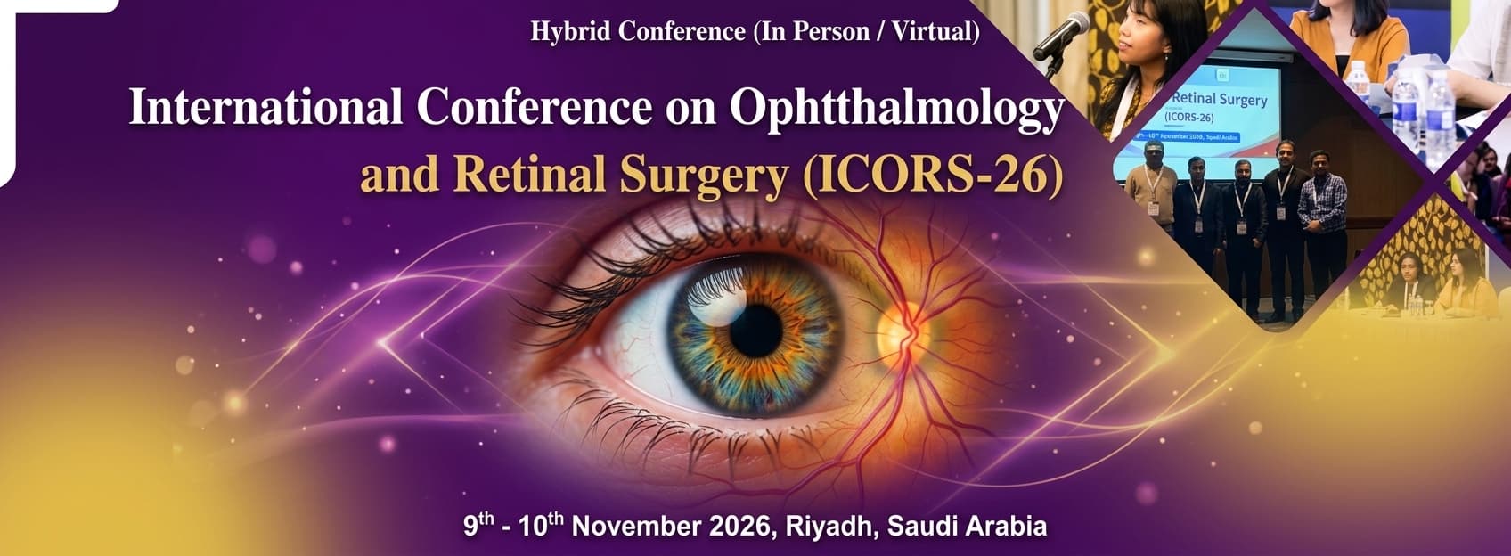 International Conference on Ophthalmology and Retinal Surgery (ICORS - 26)