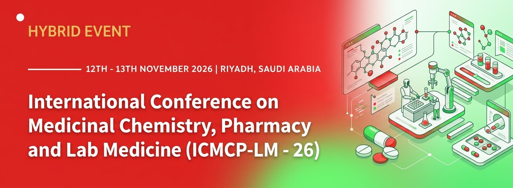 International Conference on Medicinal Chemistry, Pharmacy and Lab Medicine (ICMCP-LM - 26)