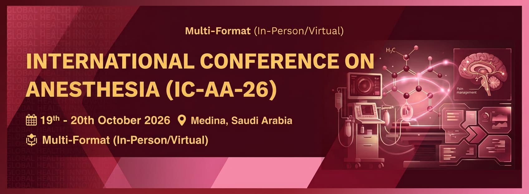 International Conference on Advances in Anesthesia (IC-AA-26)