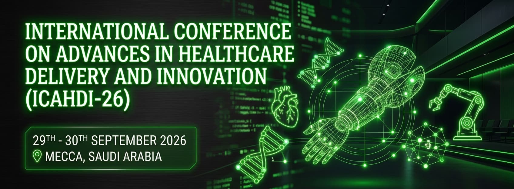 International Conference on Advances in Healthcare Delivery and Innovation (ICAHDI-26)
