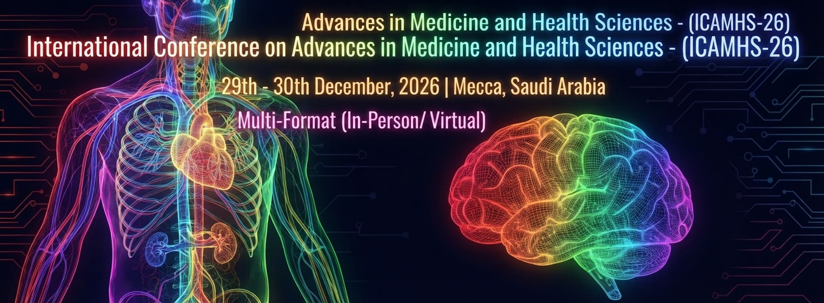 International Conference on Advances in Medicine and Health Sciences - (ICAMHS-26)