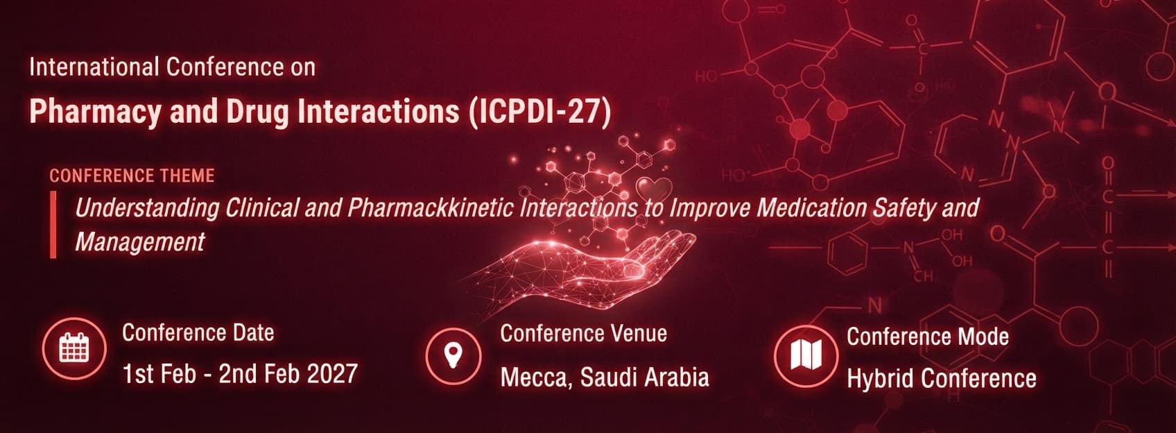 International Conference on Pharmacy and Drug Interactions (ICPDI-27)