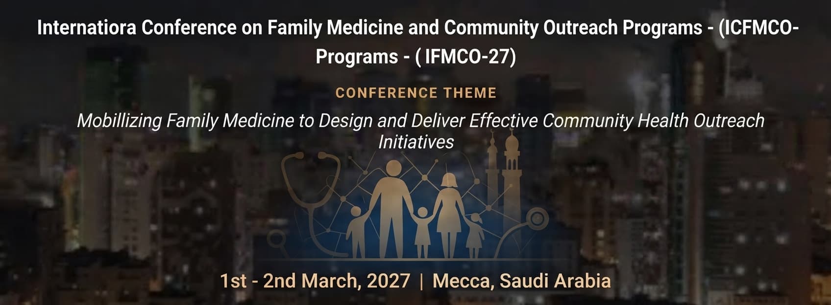 International Conference on Family Medicine and Community Outreach Programs - (ICFMCO-27)