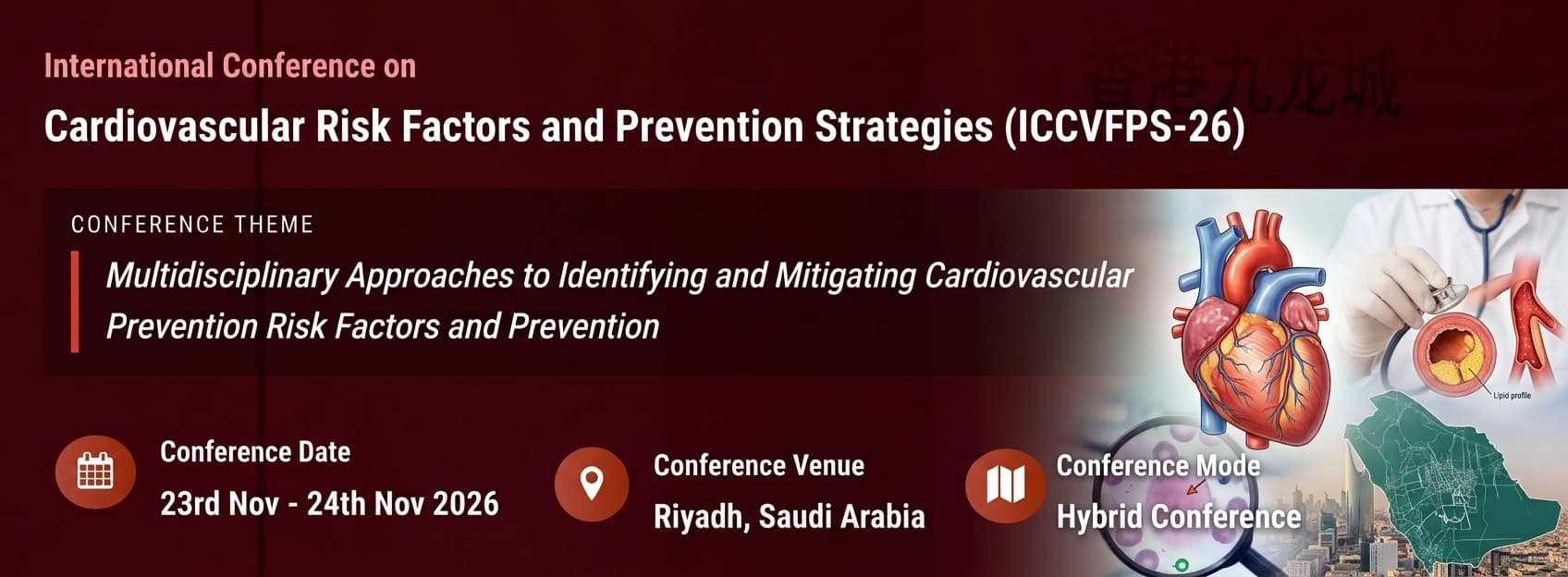 International Conference on Cardiovascular Risk Factors and Prevention Strategies (ICCVFPS-26)