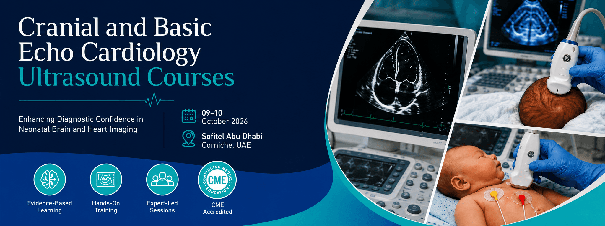 Cranial and Basic Echocardiography Ultrasound Courses