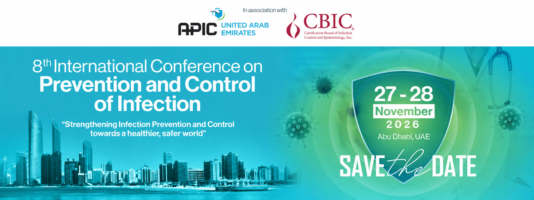 8th International Conference on Prevention and Control of Infection (ICPCI 2028)