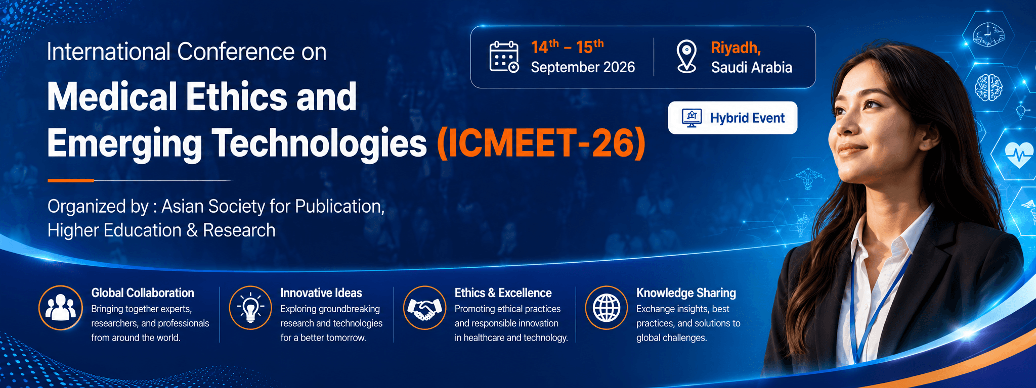 Medical Ethics and Emerging Technologies (ICMEET-26)