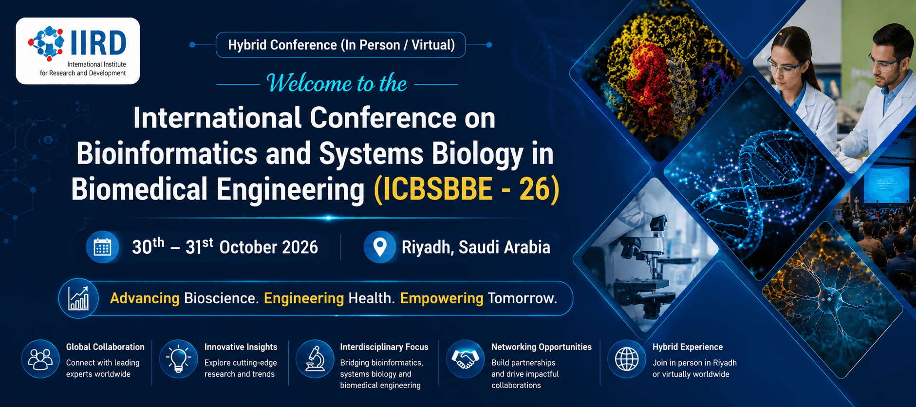 International Conference on Bioinformatics and Systems Biology in Biomedical Engineering (ICBSBBE - 26)