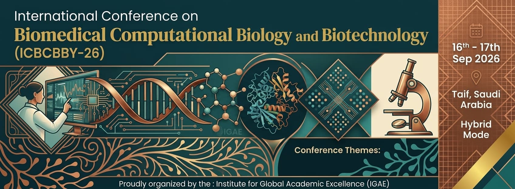 International Conference on Biomedical Computational Biology and Biotechnology (ICBCBBY-26)