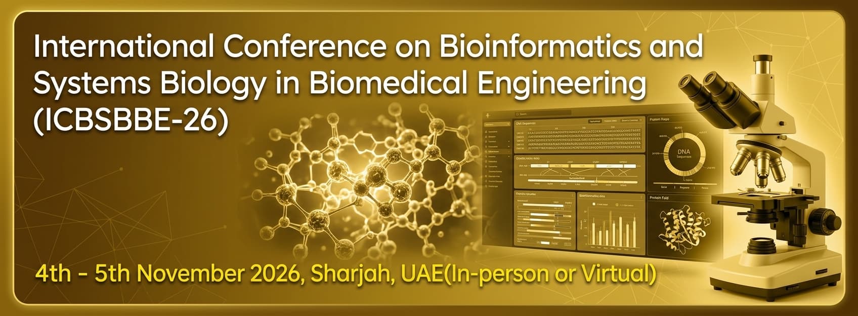 International Conference on Bioinformatics and Systems Biology in Biomedical Engineering (ICBSBBE-26)