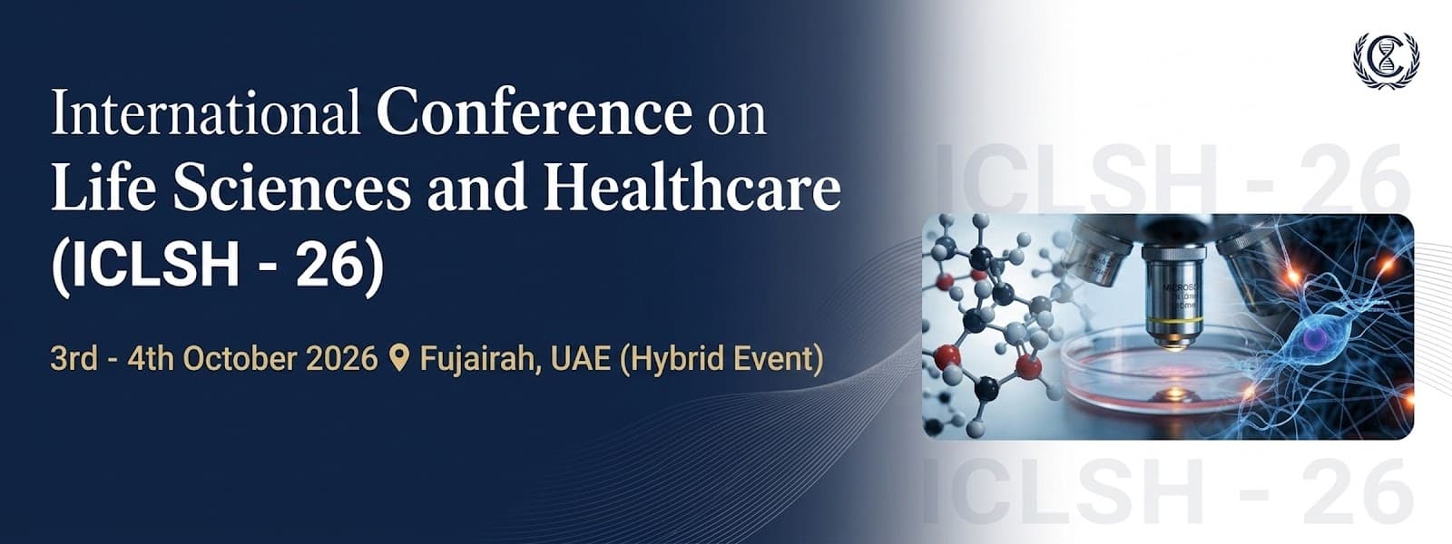 International Conference on Life Sciences and Healthcare (ICLSH - 26)