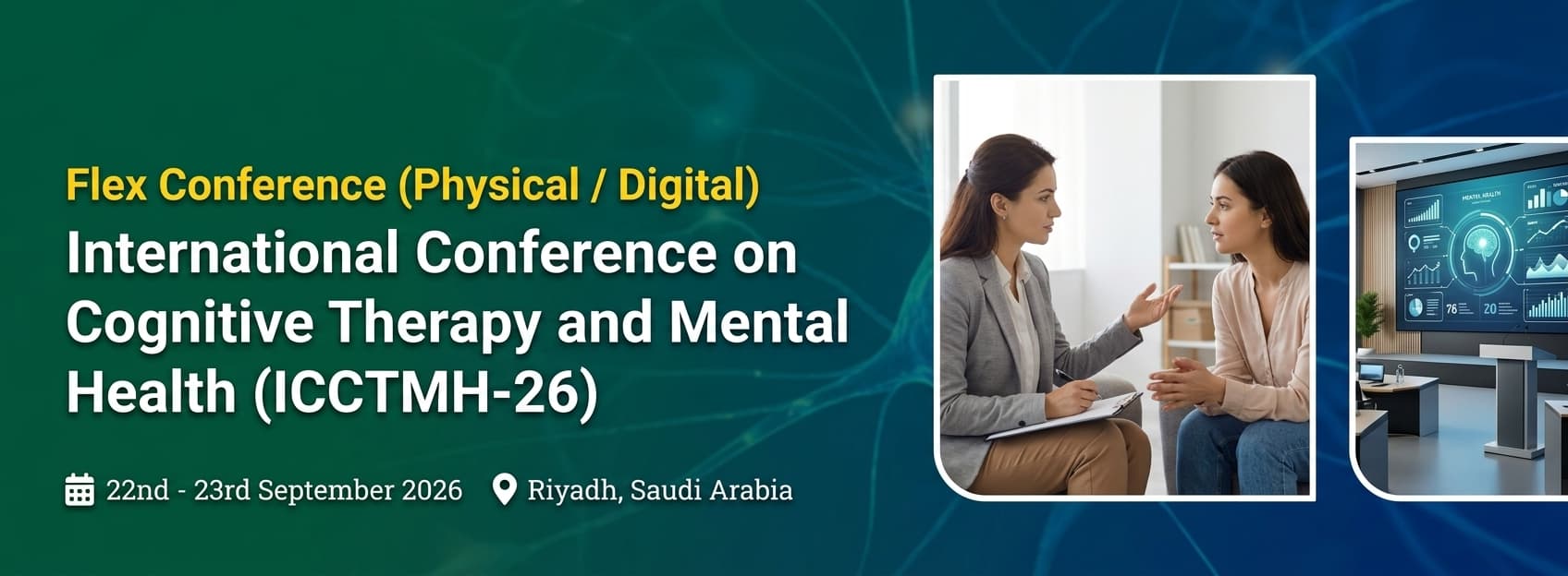 International Conference on Cognitive Therapy and Mental Health (ICCTMH-26)