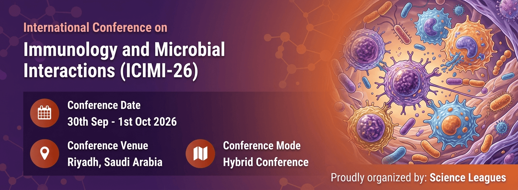International Conference on Immunology and Microbial Interactions (ICIMI-26)