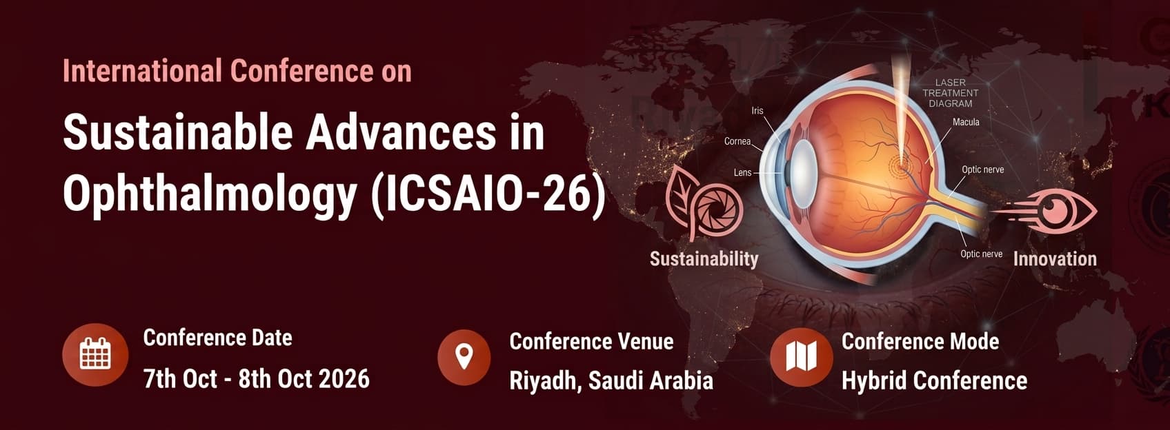 International Conference on Sustainable Advances in Ophthalmology (ICSAIO-26)