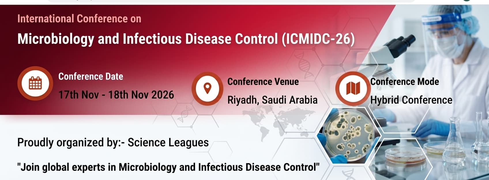International Conference on Microbiology and Infectious Disease Control (ICMIDC-26)