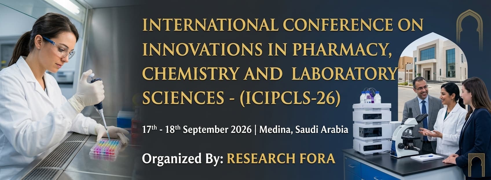 International Conference on Innovations in Pharmacy, Chemistry and Laboratory Sciences - (ICIPCLS-26)