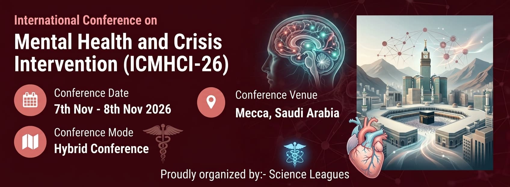 International Conference on Mental Health and Crisis Intervention (ICMHCI-26)