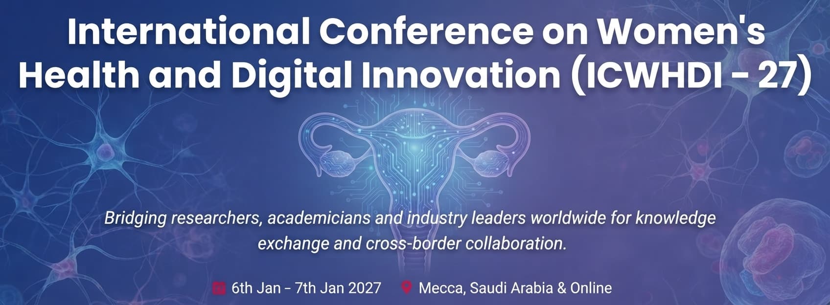 International Conference on Women's Health and Digital Innovation (ICWHDI - 27)