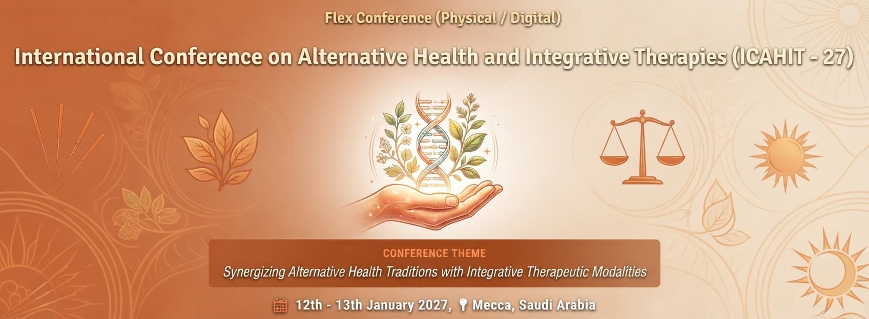 International Conference on Alternative Health and Integrative Therapies (ICAHIT - 27)