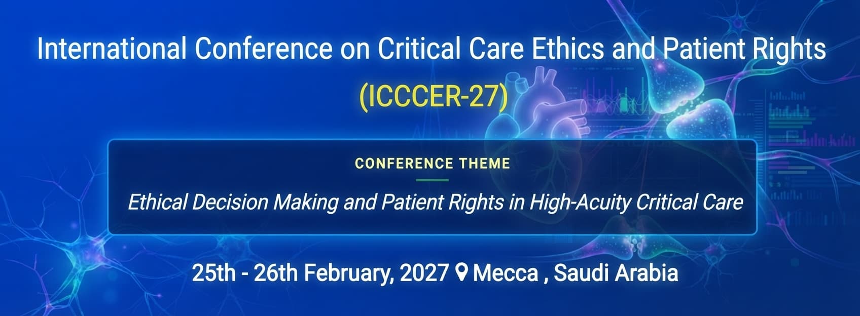 International Conference on Critical Care Ethics and Patient Rights (ICCCER-27)