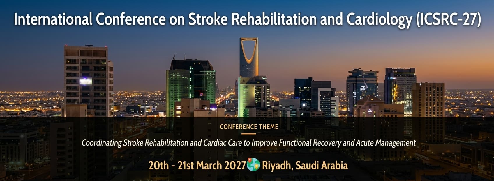 International Conference on Stroke Rehabilitation and Cardiology (ICSRC-27)