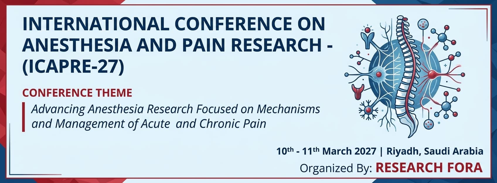 International Conference on Anesthesia and Pain Research - (ICAPRE-27)
