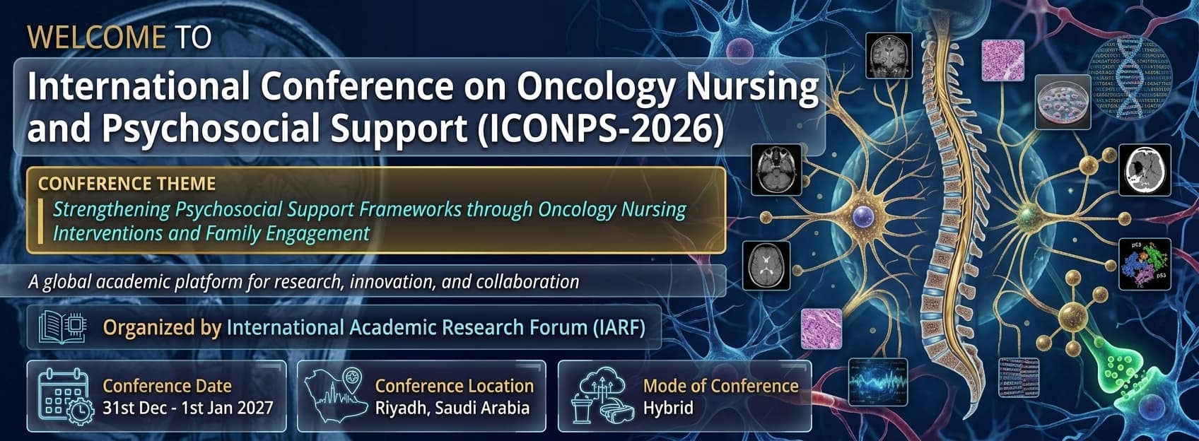 International Conference on Oncology Nursing and Psychosocial Support (ICONPS-2026)