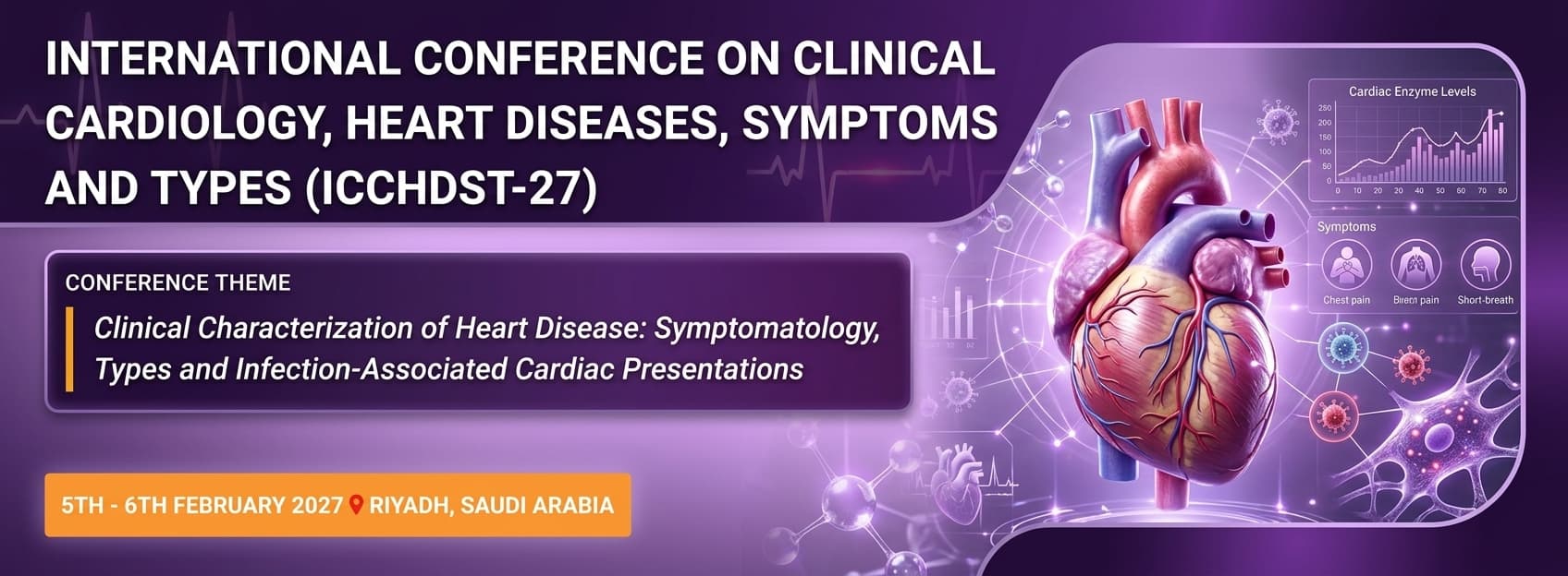 International Conference on Clinical Cardiology, Heart Diseases, Symptoms and Types (ICCHDST-27)