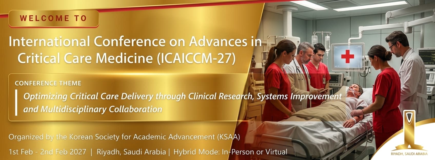 International Conference on Advances in Critical Care Medicine (ICAICCM-27)