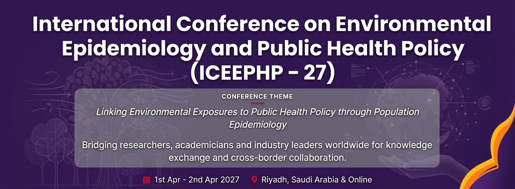 International Conference on Environmental Epidemiology and Public Health Policy (ICEEPHP - 27)