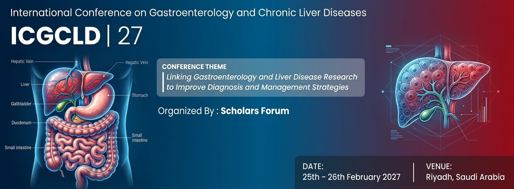 International Conference on Gastroenterology and Chronic Liver Diseases ICGCLD | 27