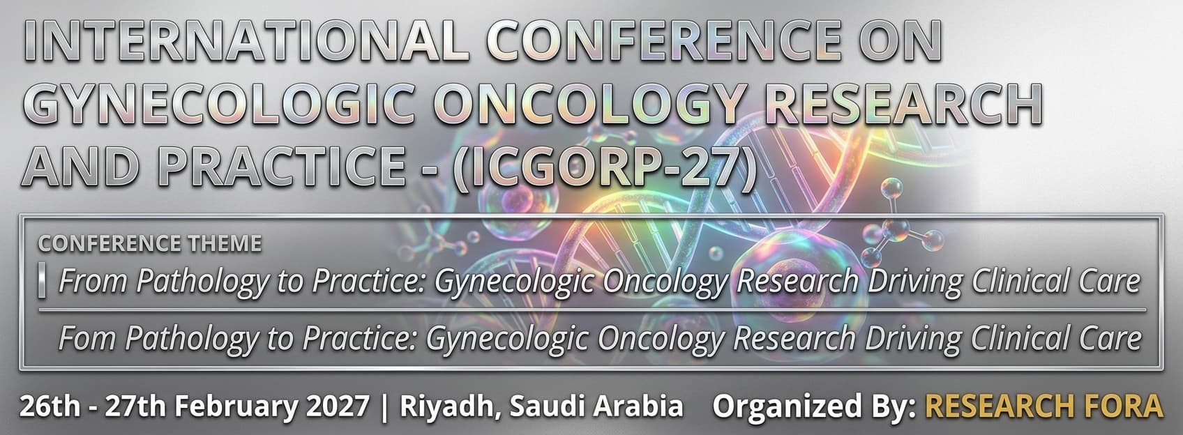 International Conference on Gynecologic Oncology Research and Practice - (ICGORP-27)
