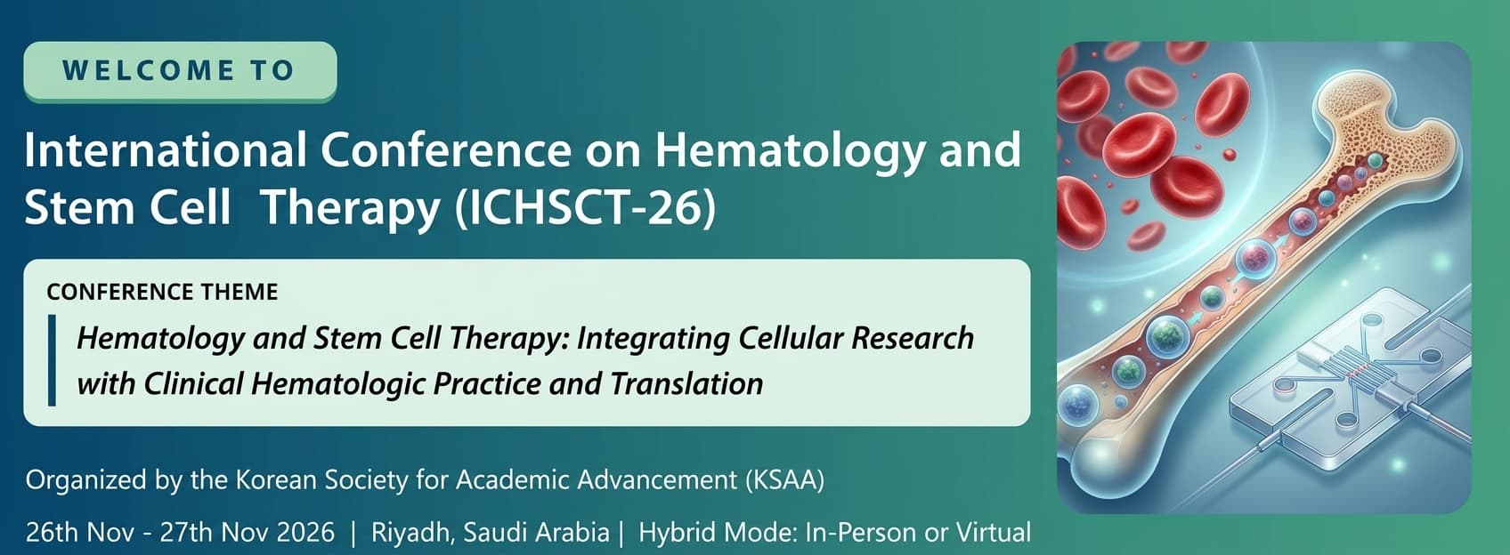 International Conference on Hematology and Stem Cell Therapy (ICHSCT-26)