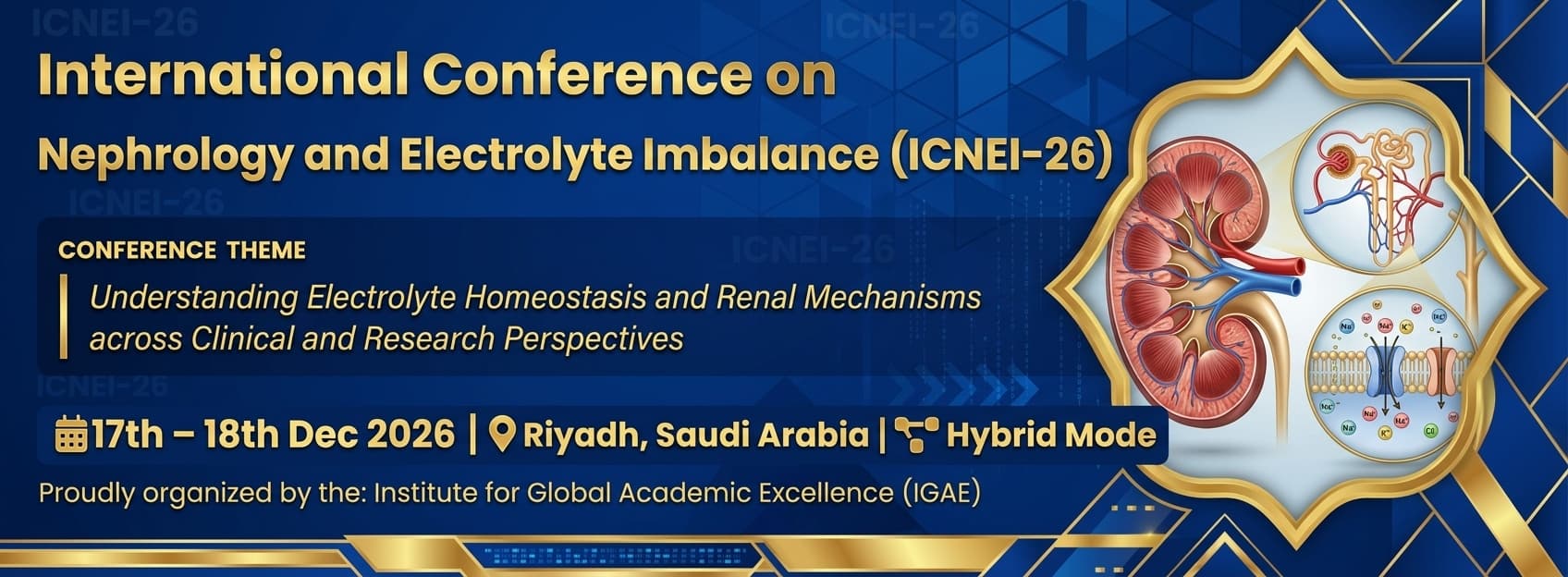 International Conference on Nephrology and Electrolyte Imbalance (ICNEI-26)